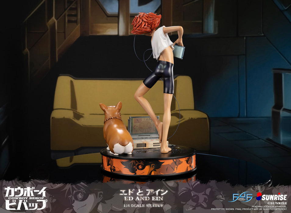 First 4 Figures: Cowboy Bebop - Ed y Ein Edicion Estandar Escala 1/4