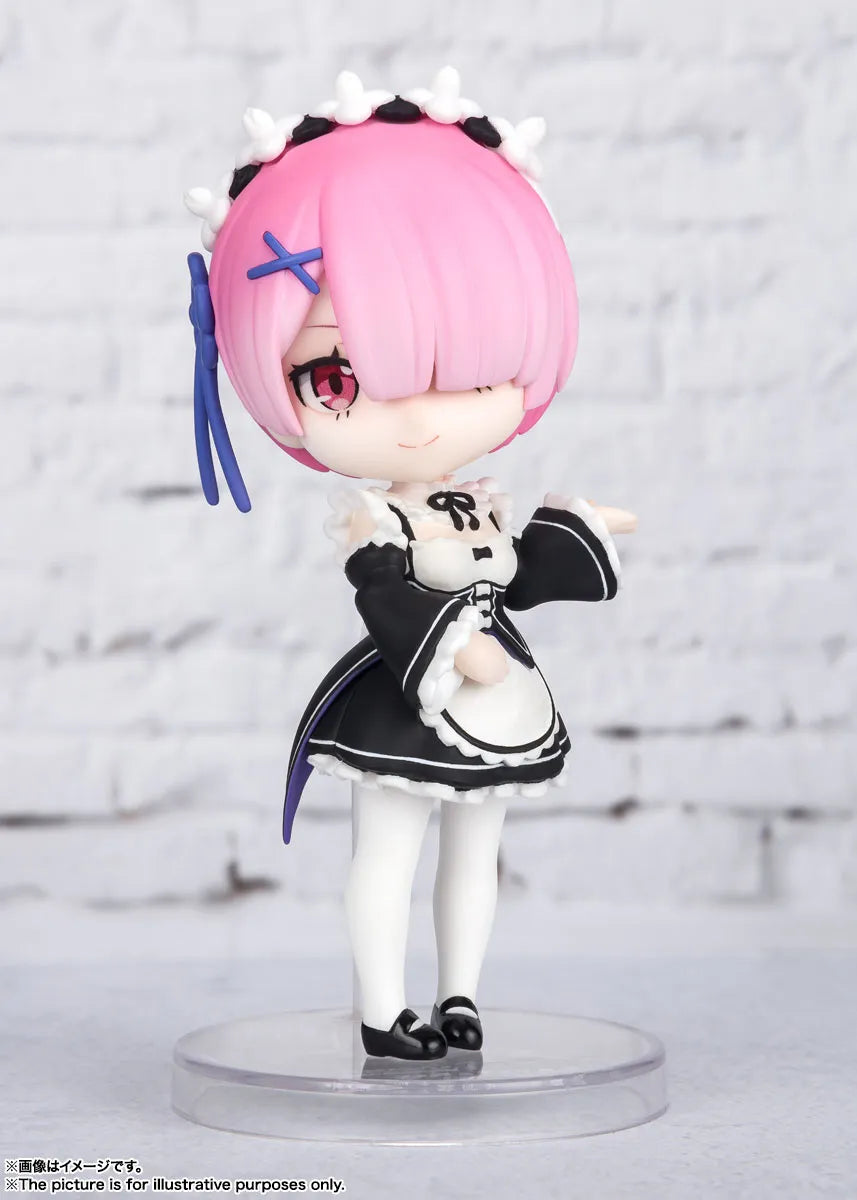 Bandai Tamashii Nations Figuarts Mini: Re Zero Starting Life in Another World - Ram Mini Figura