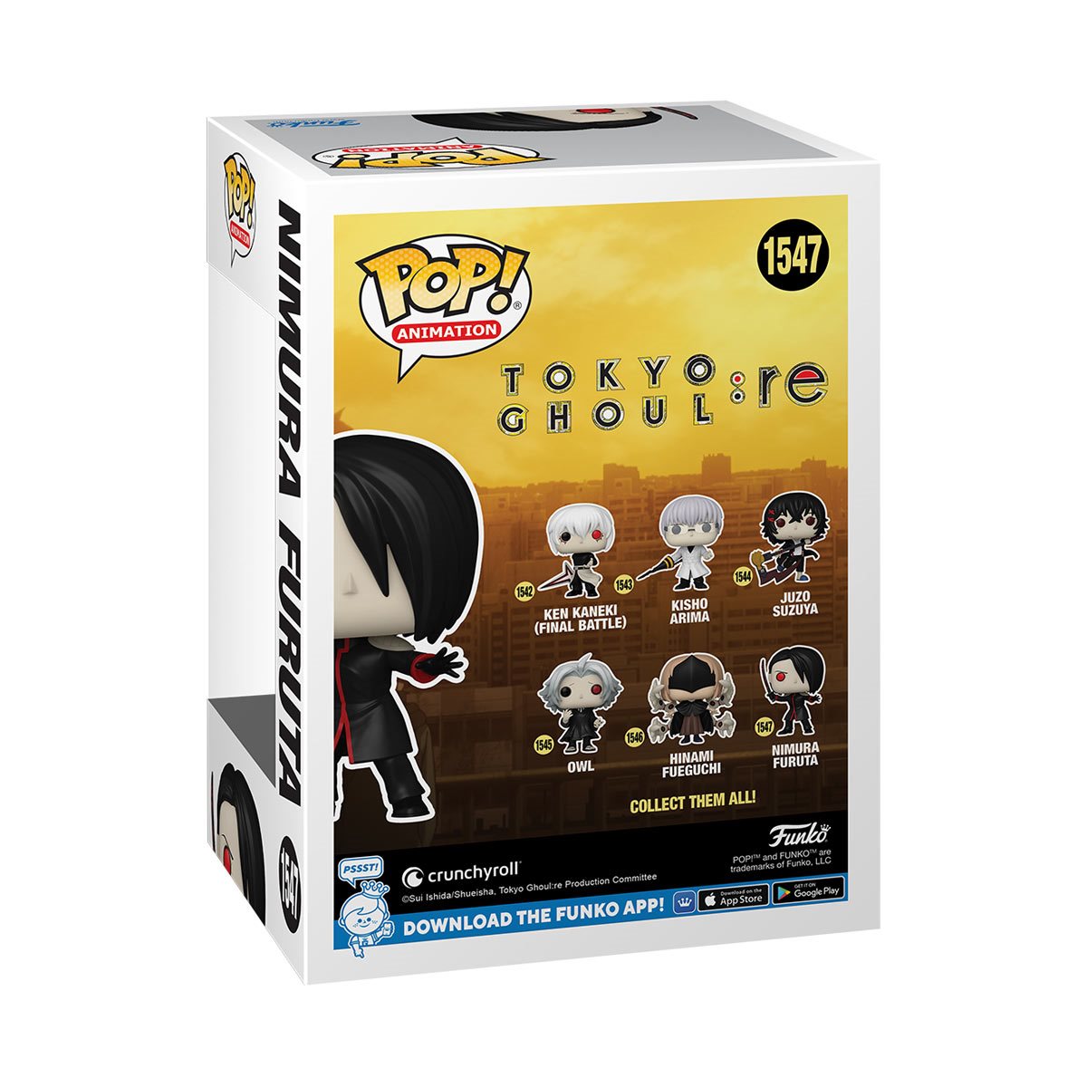 Funko Pop Animation: Tokyo Ghoul Re - Nimura Furuta