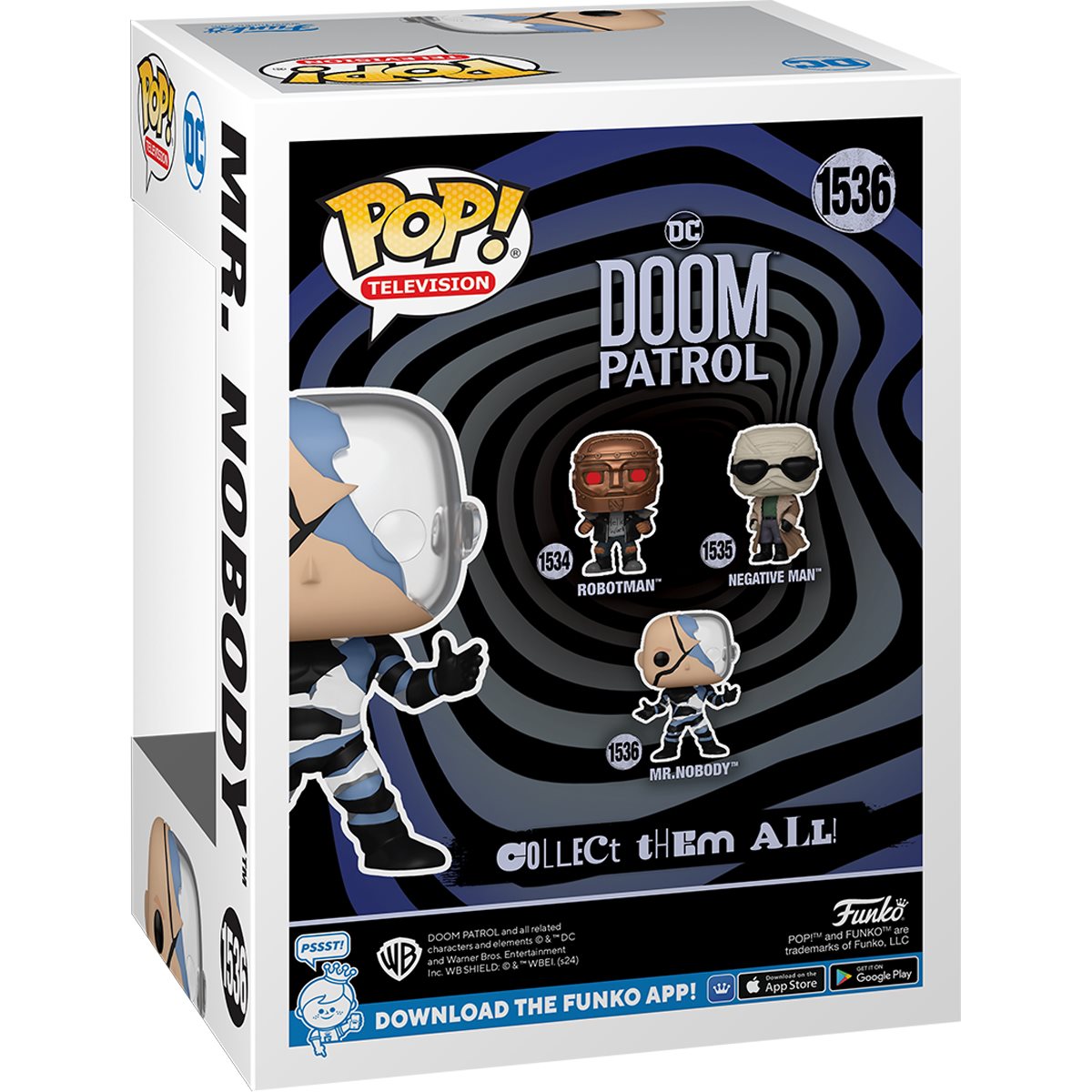 Funko Pop TV: Doom Patrol - Mr Nobody Glow