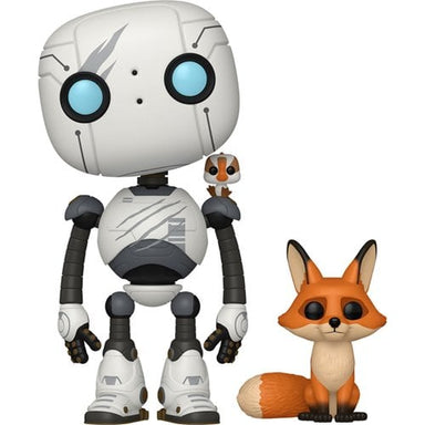 Funko Funko Pop & Buddy: Robot Salvaje - Roz Con Brightbill Y Fink