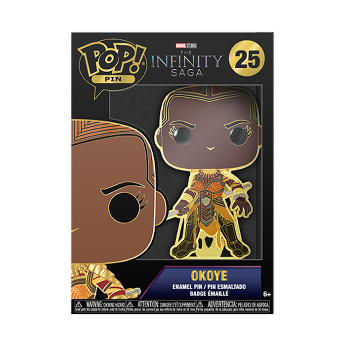 Funko Pop Pin: Marvel La Saga Del Infinito - Okoye