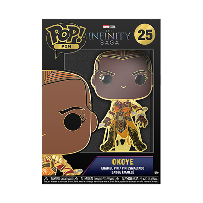 Funko Pop Pin: Marvel La Saga Del Infinito - Okoye