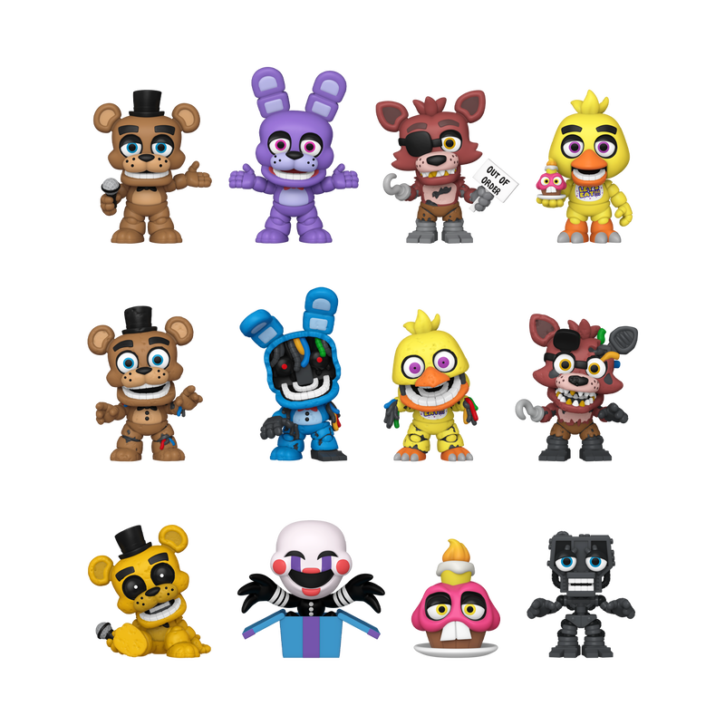 Funko Mystery Mini: Five Nights At Freddys 10 Aniversario - Figura Sorpresa