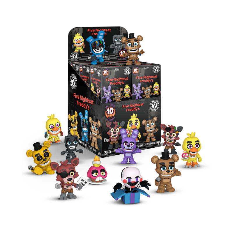 Funko Mystery Mini: Five Nights At Freddys 10 Aniversario - Figura Sorpresa