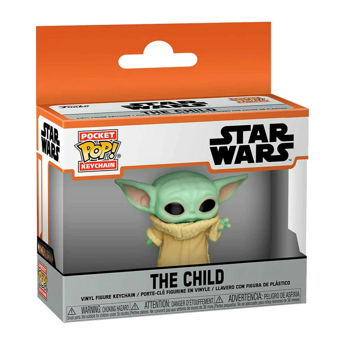 Funko Pop Keychain: Star Wars The Mandalorian - Baby Yoda Llavero