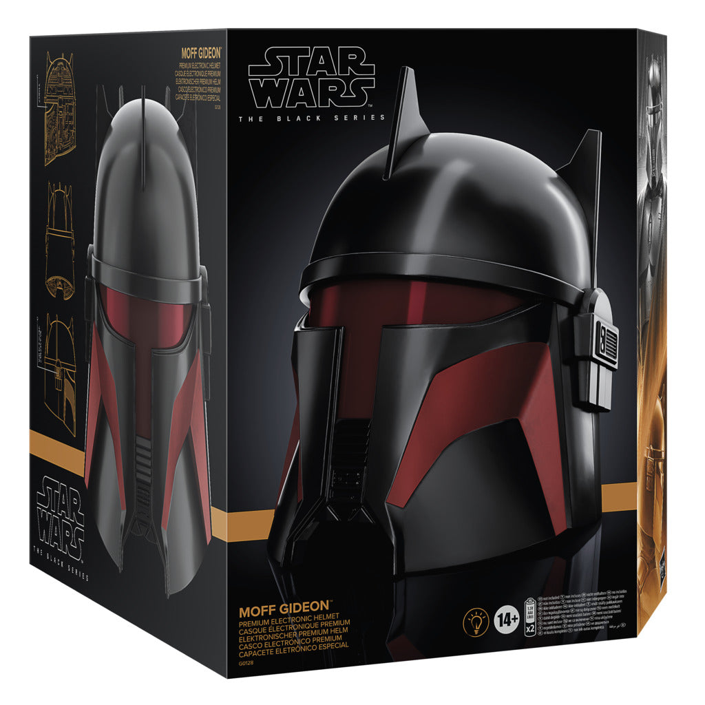 Star Wars The Black Series: The Mandalorian - Moff Gideon Casco Electronico Premium Replica