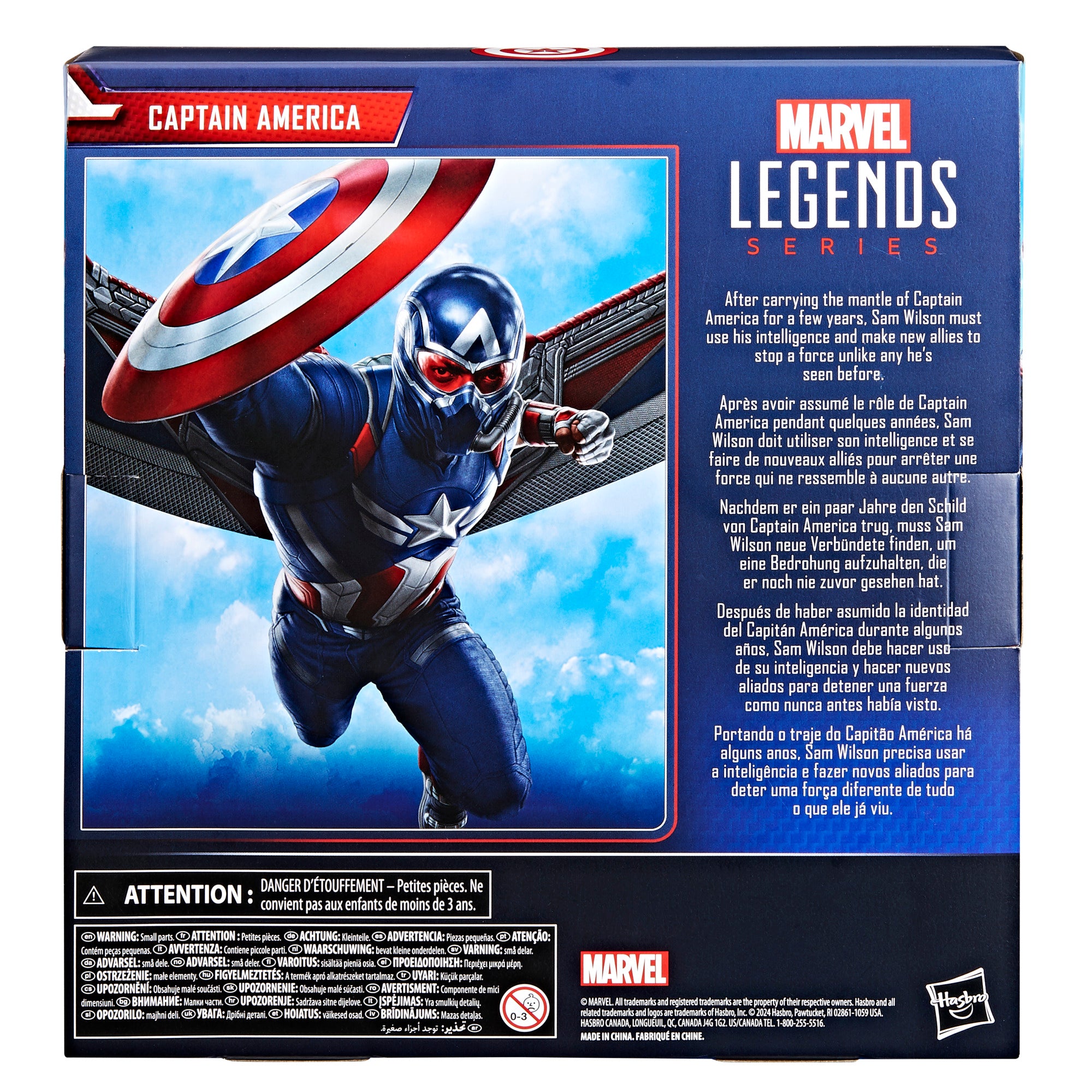 Marvel Legends Series Deluxe: Capitan America Brave New World - Capitan America