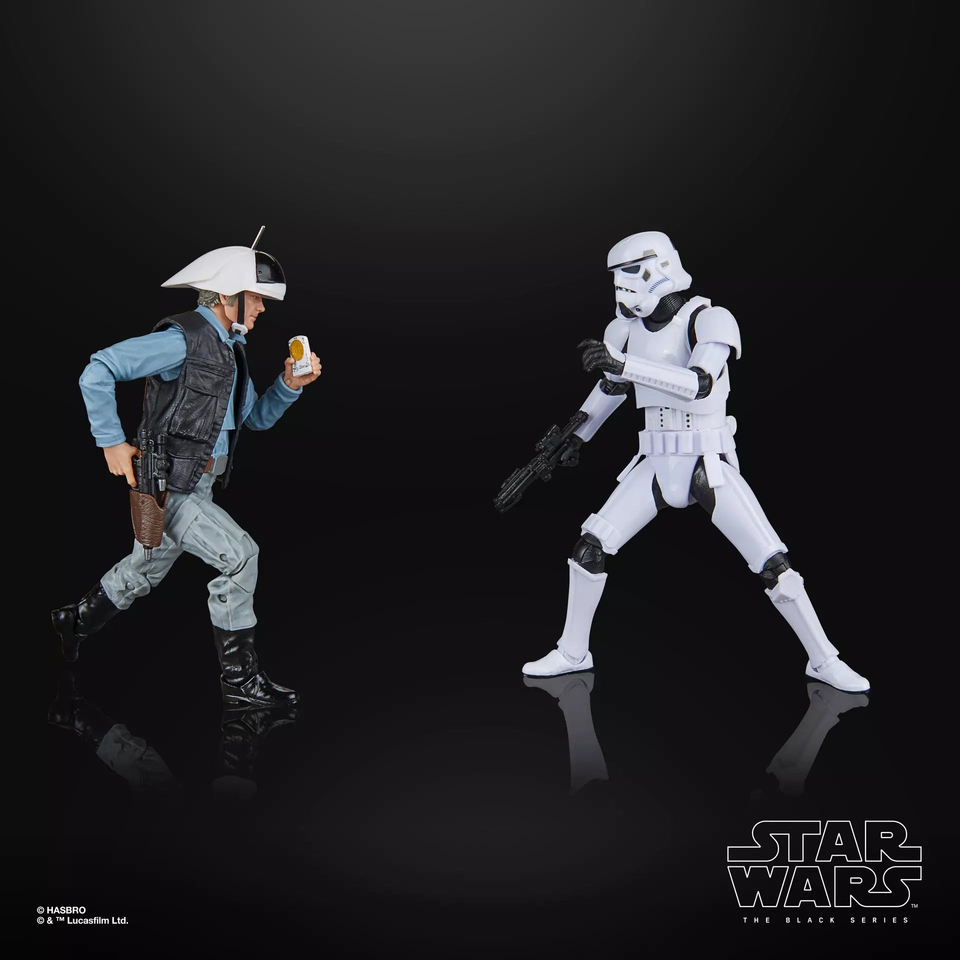 Star Wars The Black Series: A New Hope - Trooper Rebelde Y Stormtrooper 2 Pack