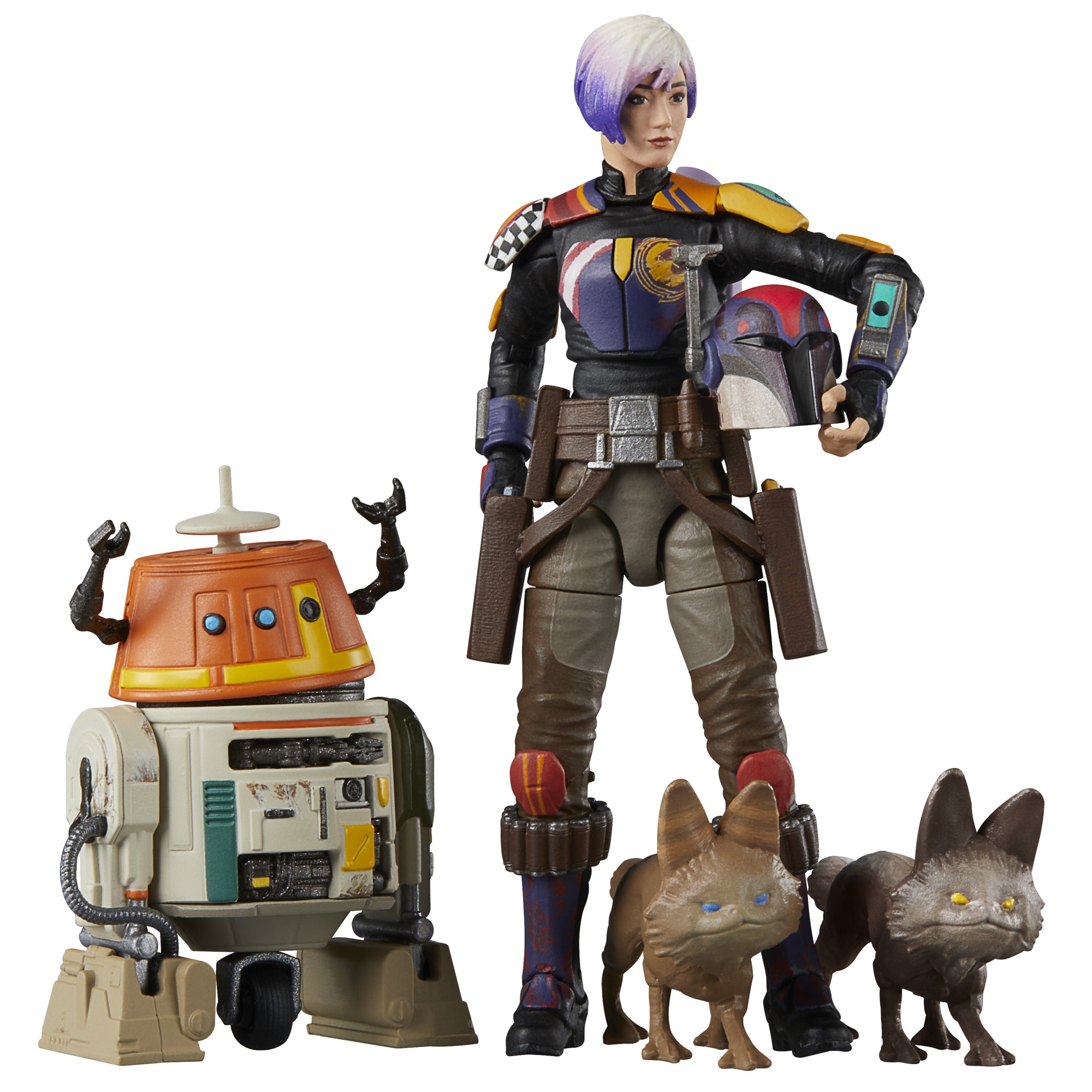 Star Wars The Vintage Collection: Rebels - Sabine Wren Y Chopper