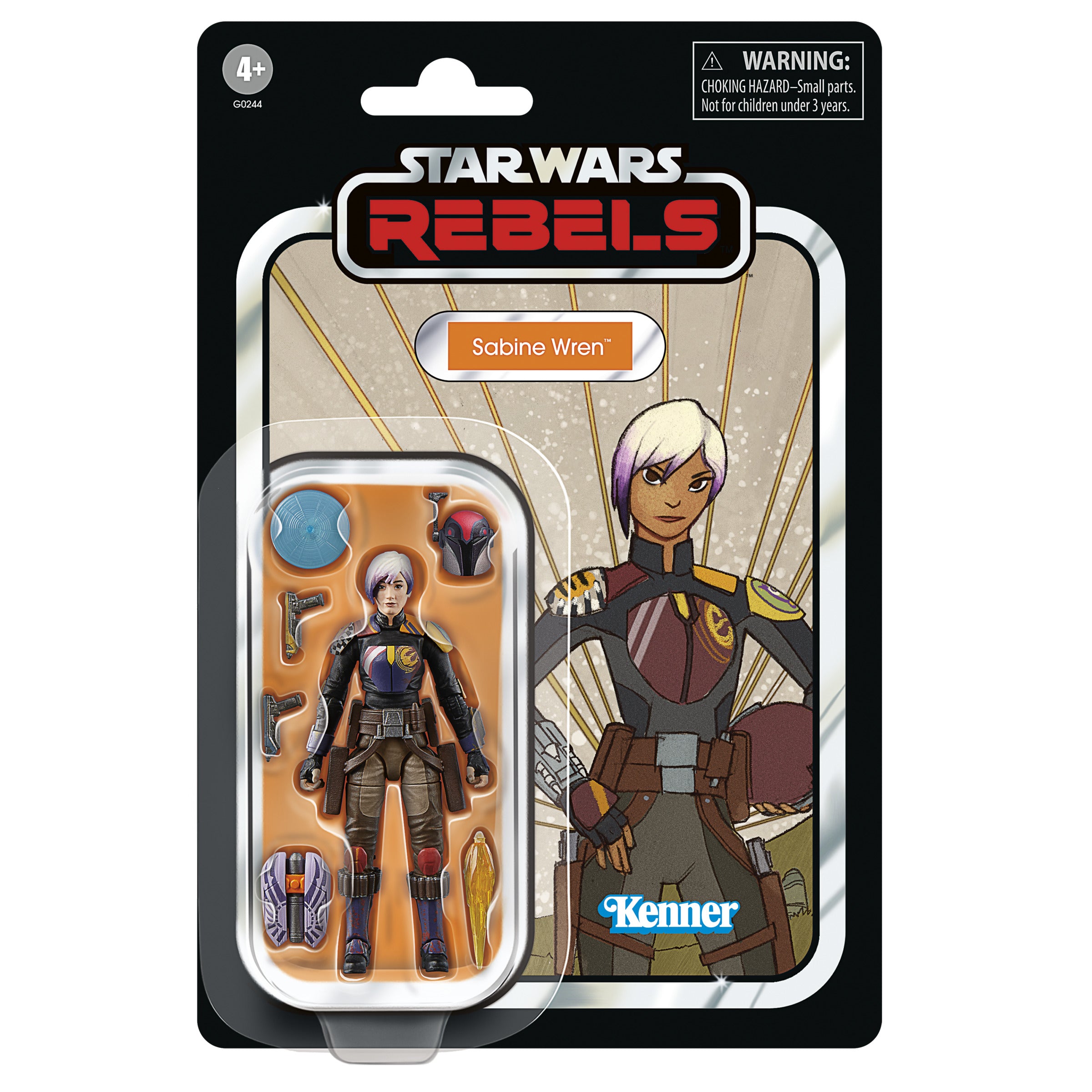 Star Wars The Vintage Collection: Rebels - Sabine Wren Y Chopper