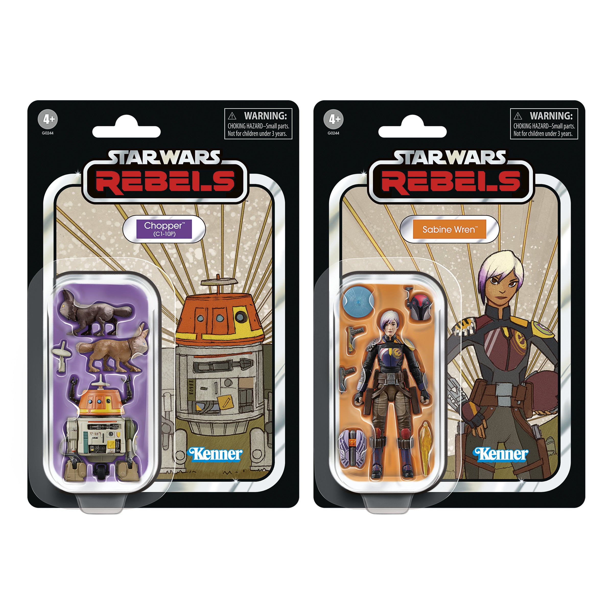 Star Wars The Vintage Collection: Rebels - Sabine Wren Y Chopper