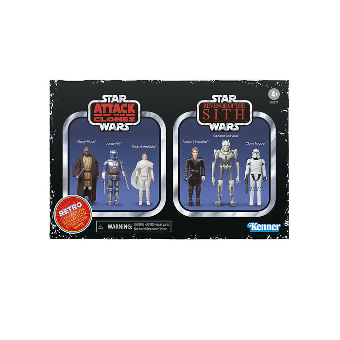 Star Wars Retro Collection: El Ataque De Los Clones Y La Venganza De Los Sith 6 Pack