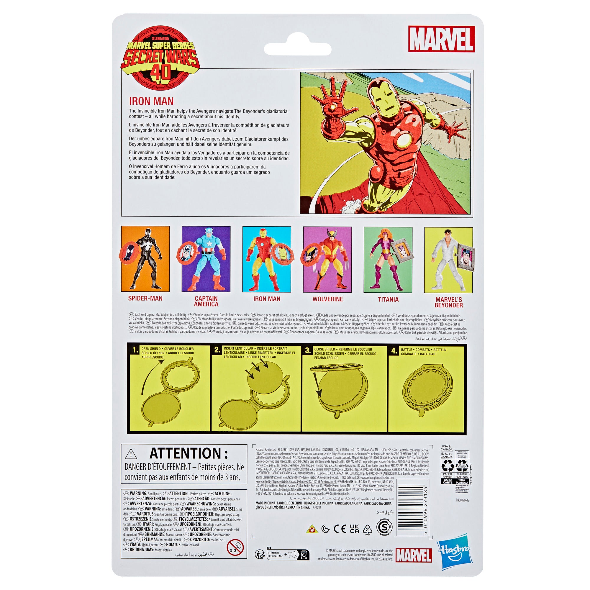 Marvel Legends Retro: Secret Wars - Iron Man