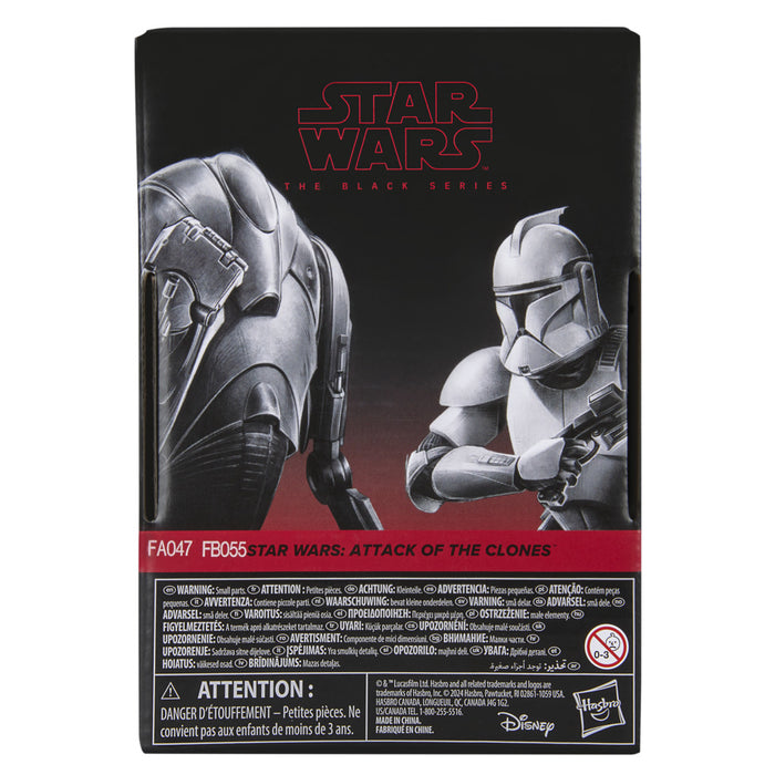 Star Wars The Black Series: Attack Of The Clones - Clon Trooper Fase 1 Y Superdroide De Combate 2 Pack