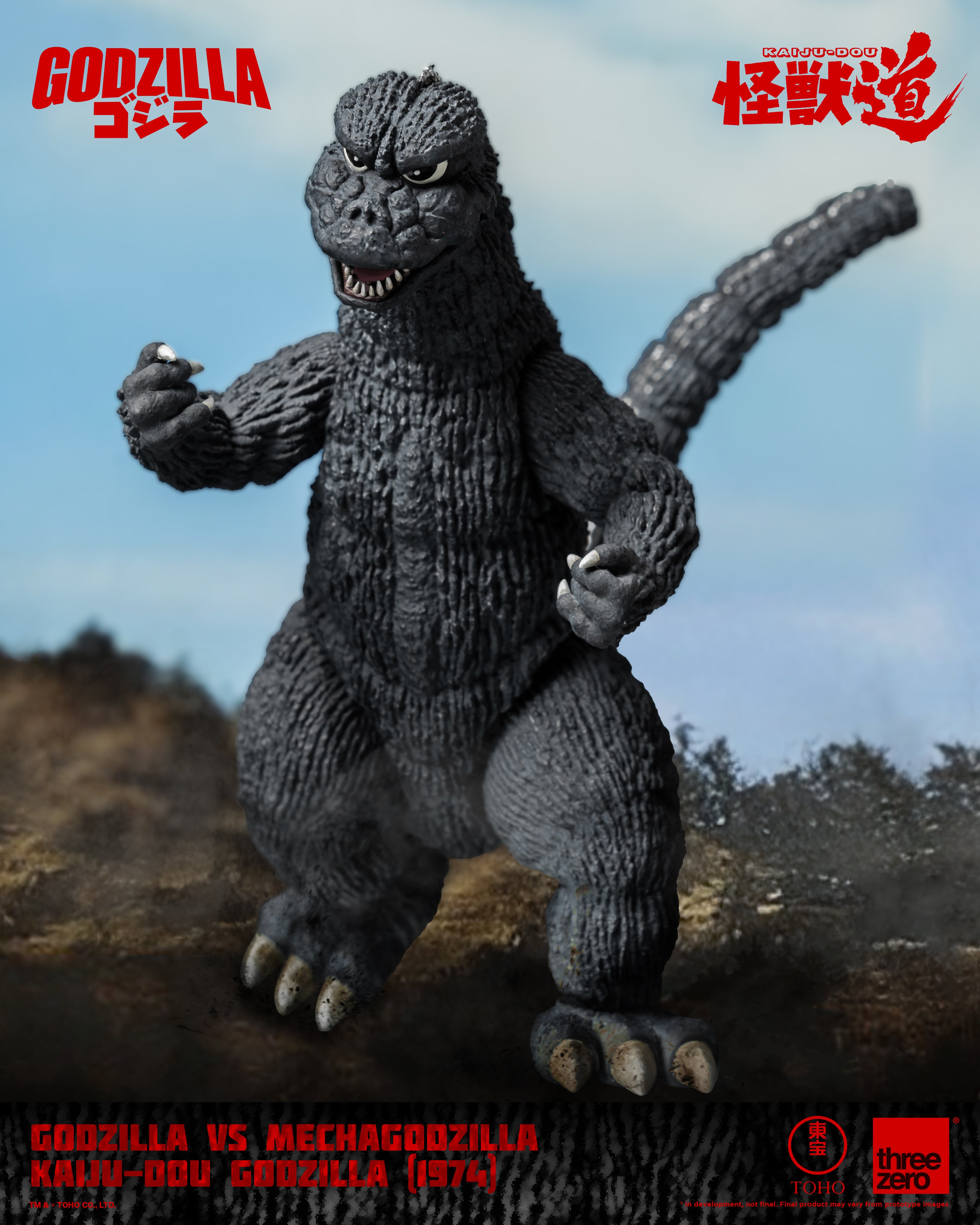 Threezero : Godzilla Vs Mechagodzilla - Kaiju Dou Godzilla 1974