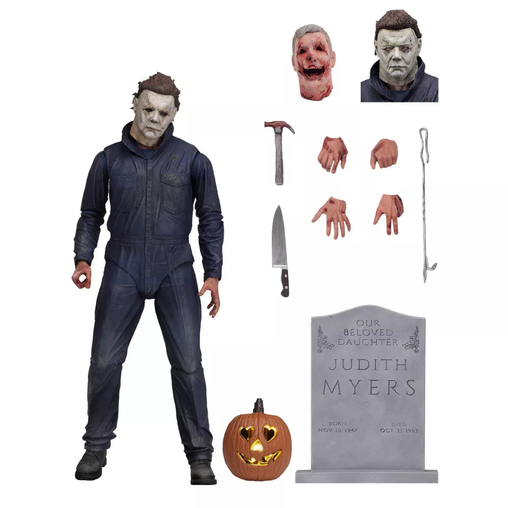 NECA Figura de Accion Ultimate: Halloween Movie 2018 - Michael Myers 7 Pulgadas