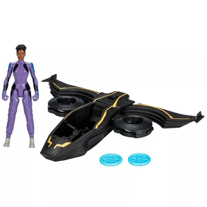 Marvel: Black Panther Wakanda Forever - Vibranium Blast Sunbird y Shuri Figura De Accion