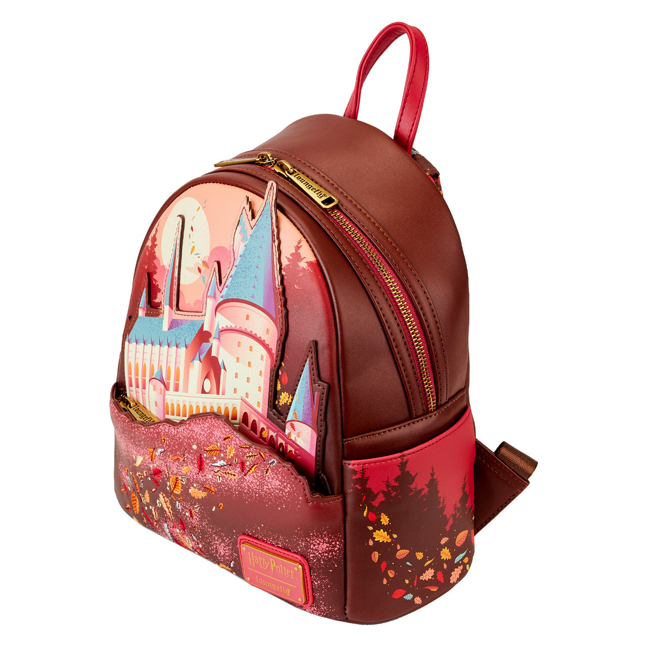 Loungefly X Warner Bros: Harry Potter -  Hogwarts Otoño Mini Mochila