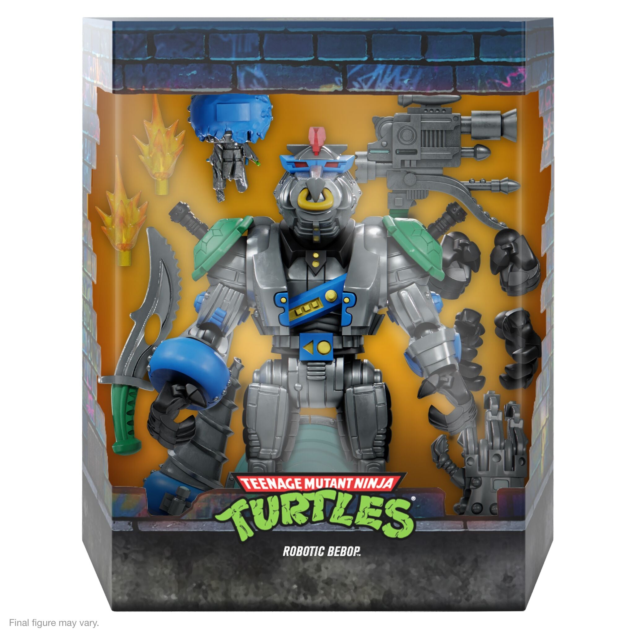 Super7 Ultimates: TMNT Tortugas Ninja - Robot Bebop