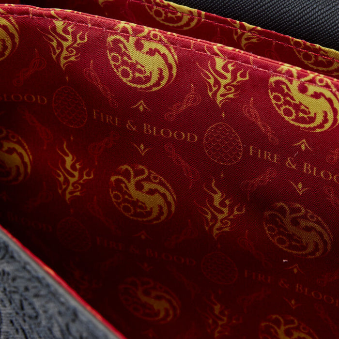 Loungefly X HBO: Game Of Thrones House Of Dragon - Targaryen Bolso Cruzado