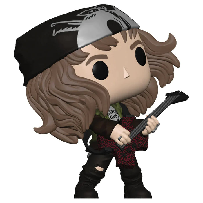 Funko Pop TV: Stranger Things  Hunter Eddie Con Guitarra Metalico Exclusivo