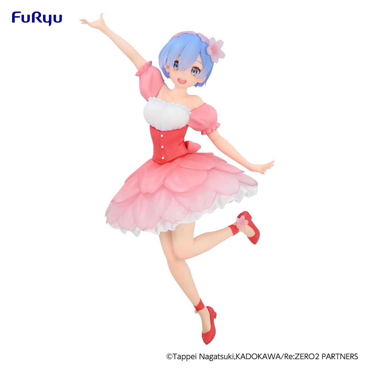 Furyu Figures Trio Try It: Re Zero Starting Life In Another World - Rem Cherry Blossoms