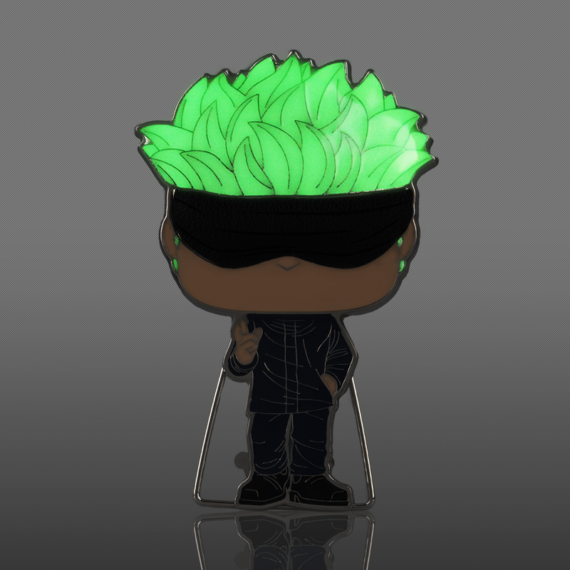 Funko Pop Pin: Jujutsu Kaisen - Satoru Gojo Glow Pin Esmaltado