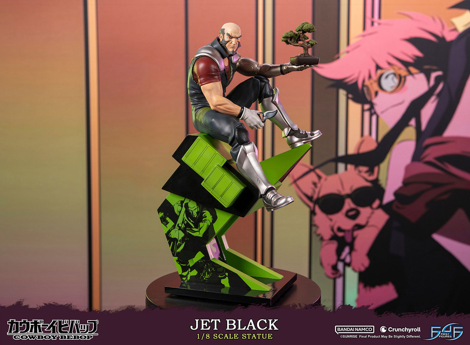 First 4 Figures: Cowboy Bebop - Jet Black Escala 1/8