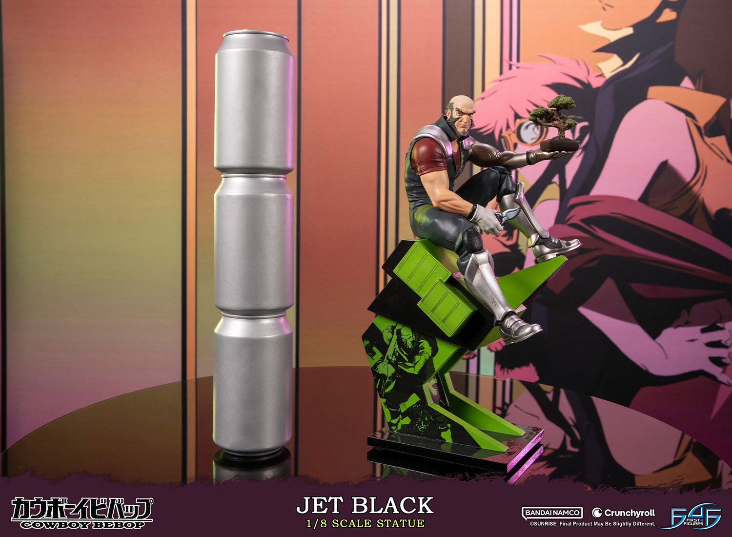 First 4 Figures: Cowboy Bebop - Jet Black Escala 1/8