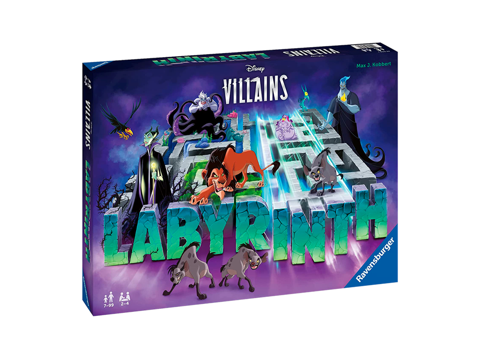 Ravensburger Juegos de Mesa: Disney - Villanos Laberinto