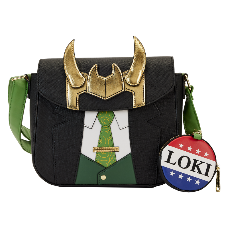 Loungefly X Marvel: Loki Presidente Cosplay Bolso Cruzado