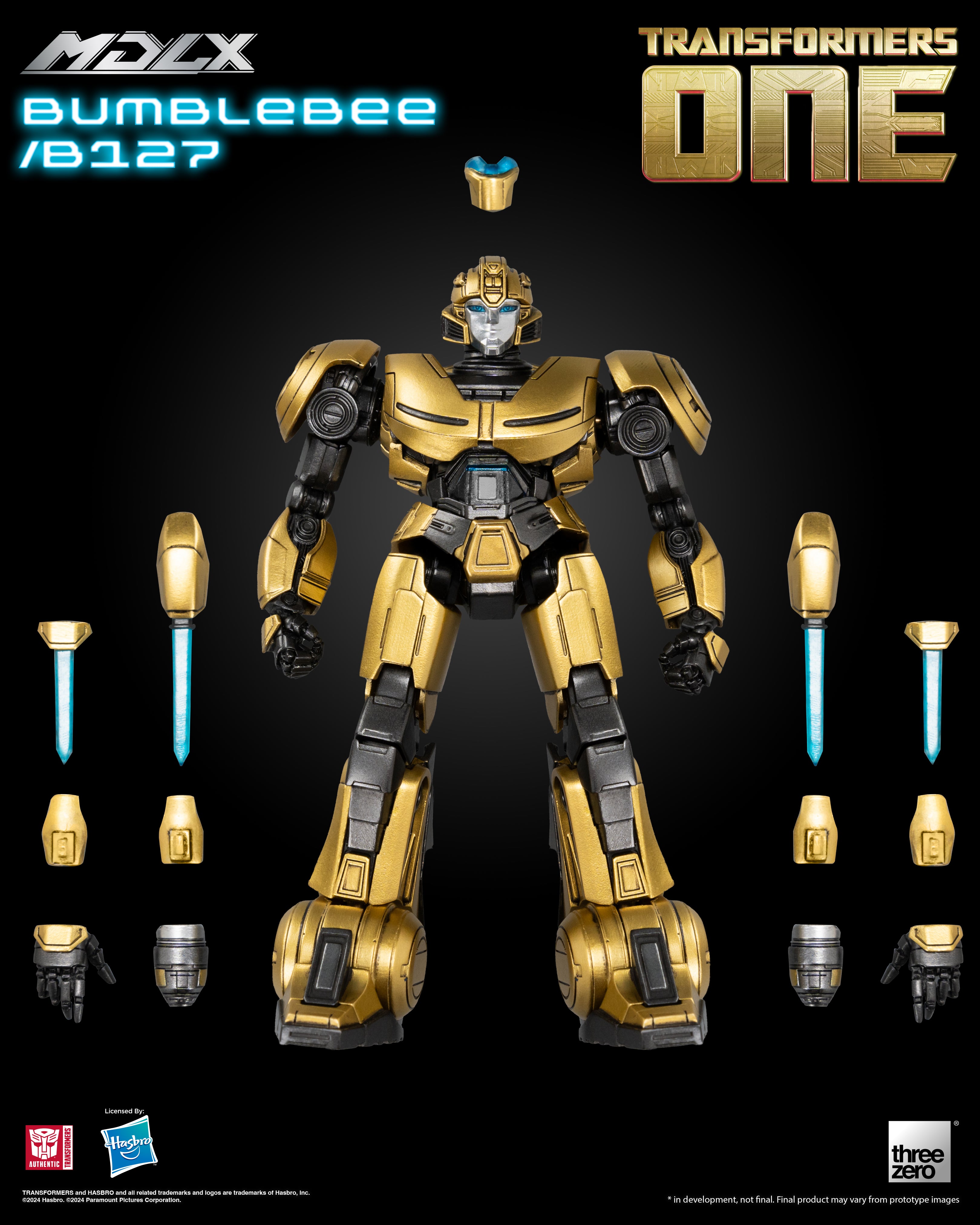 Threezero Mdlx Series: Transformers One - Bumblebee B127