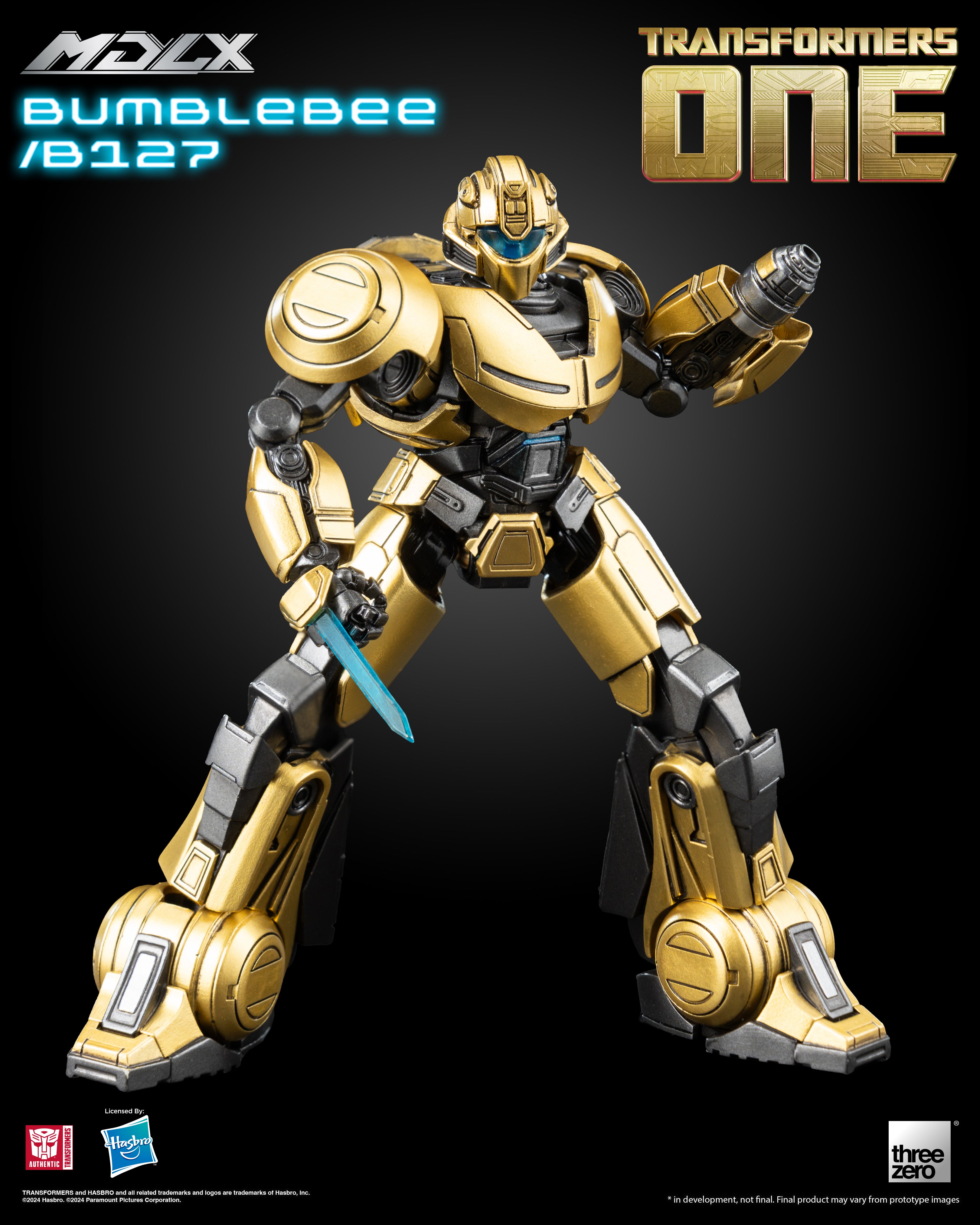 Threezero Mdlx Series: Transformers One - Bumblebee B127