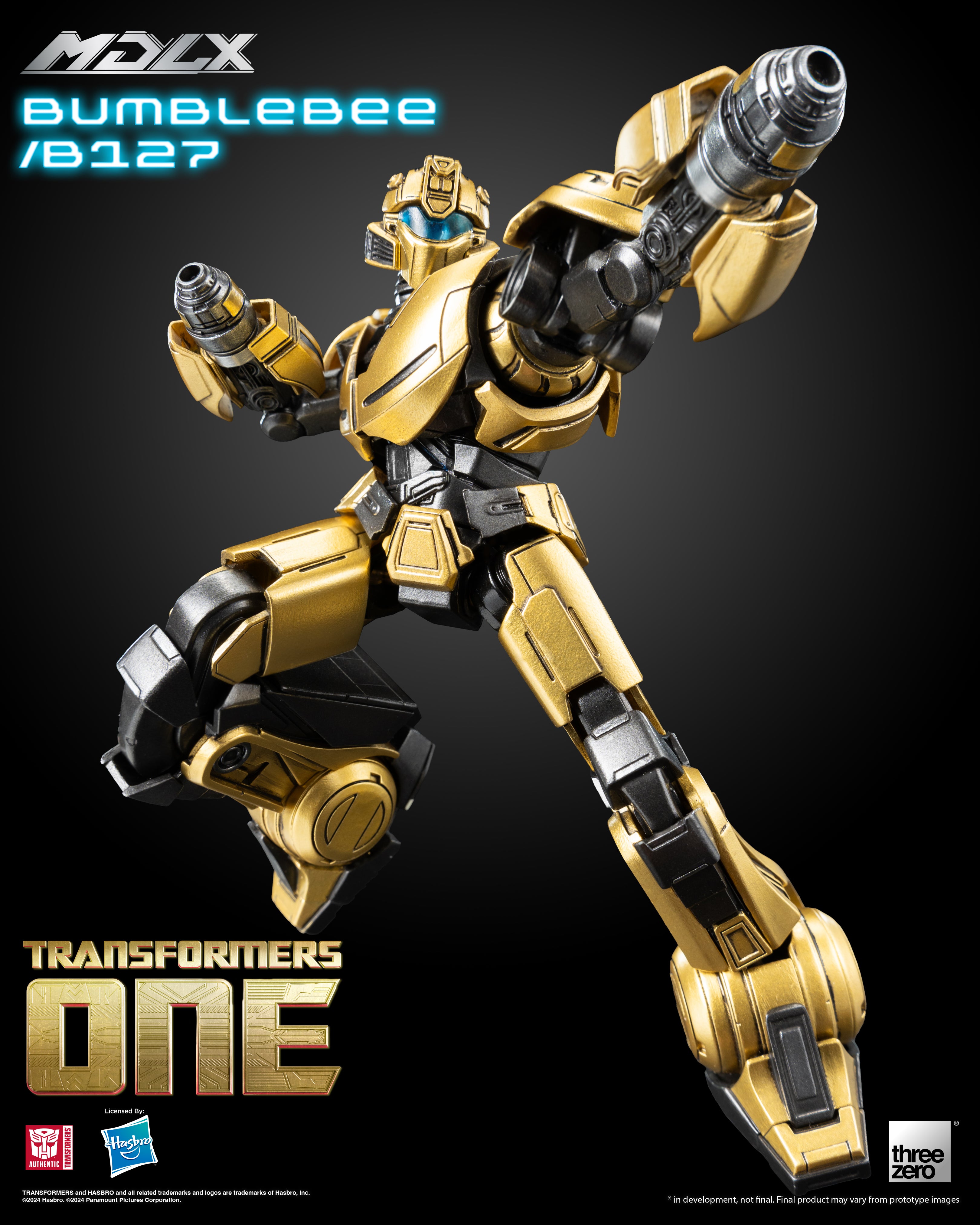 Threezero Mdlx Series: Transformers One - Bumblebee B127