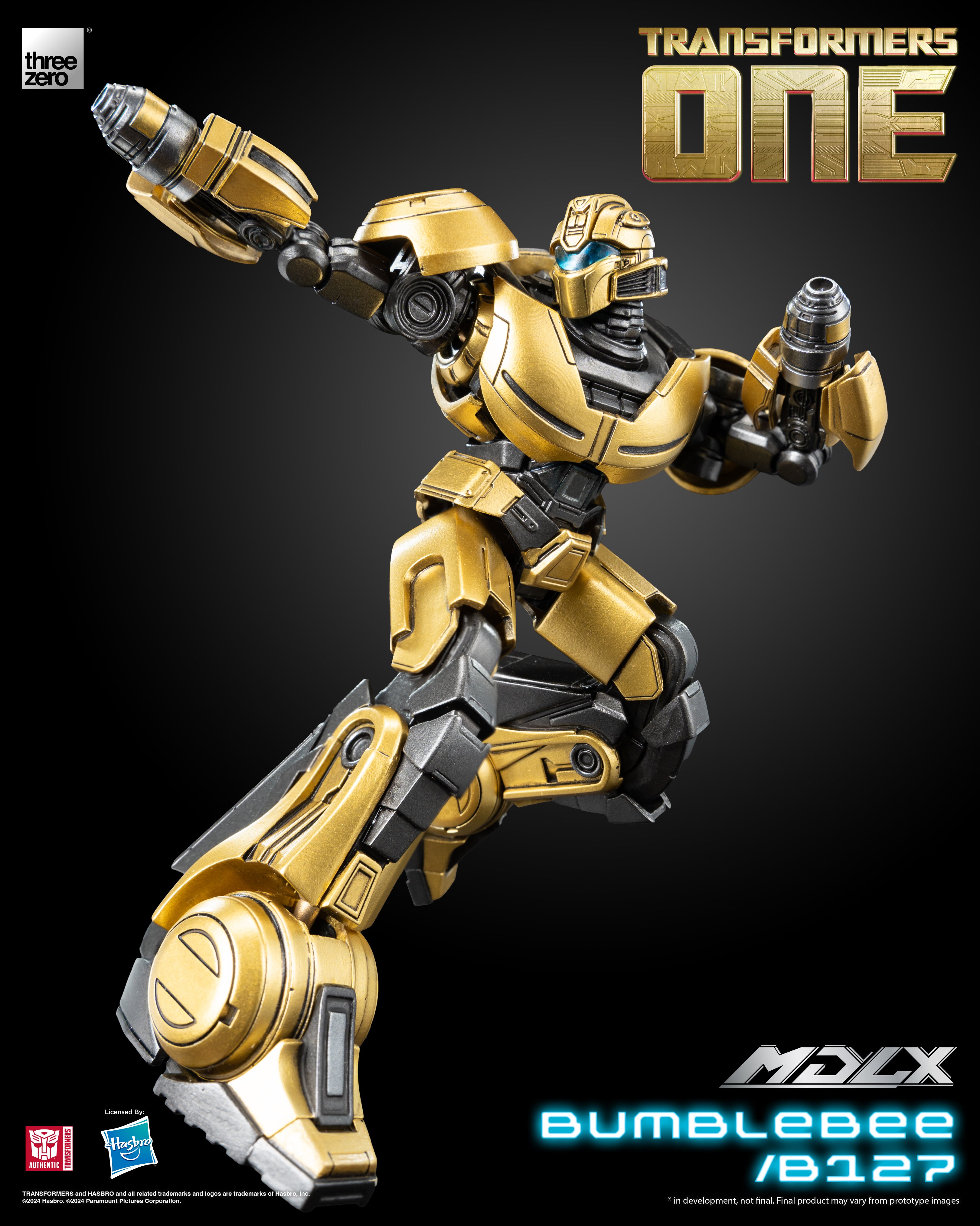 Threezero Mdlx Series: Transformers One - Bumblebee B127