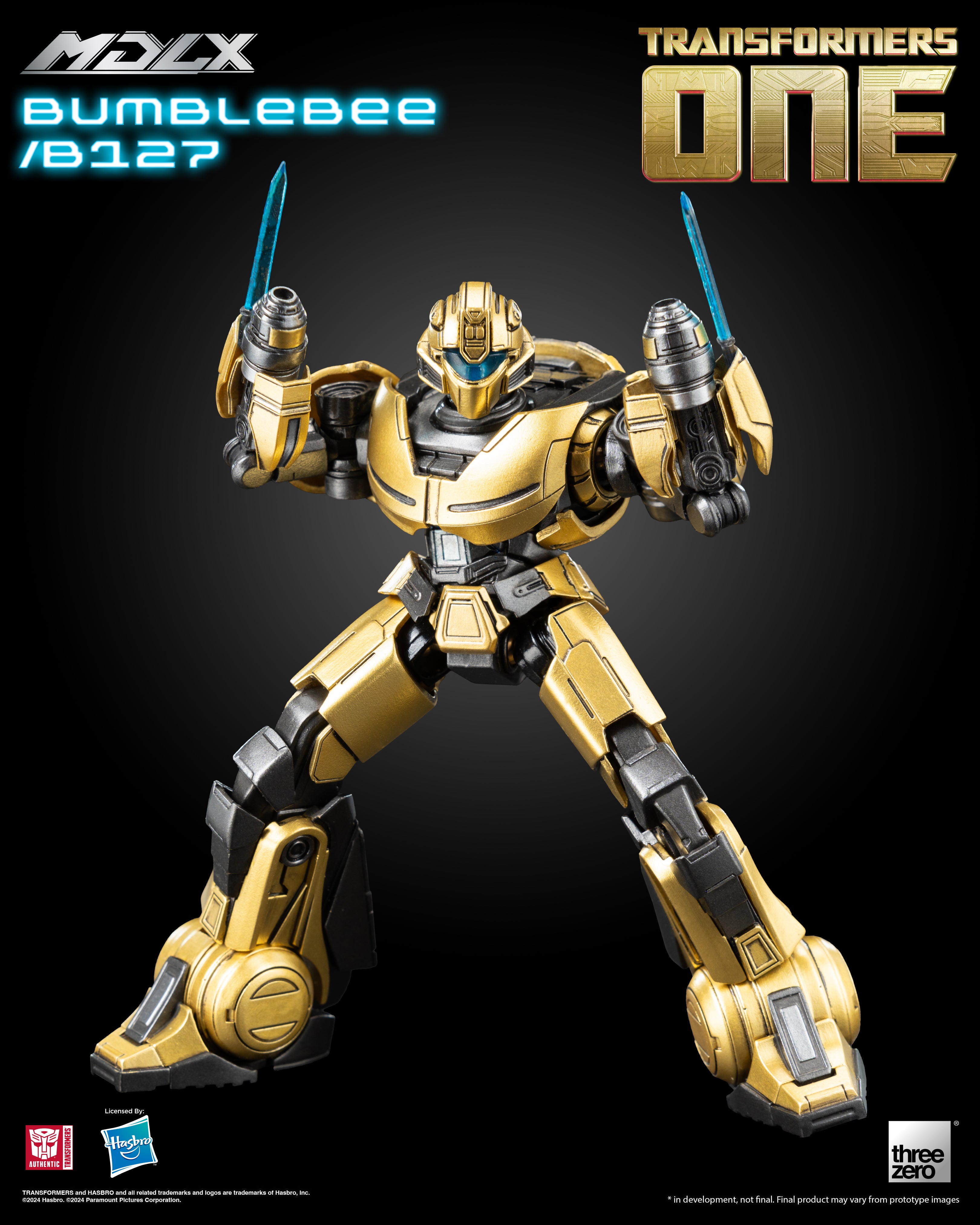 Threezero Mdlx Series: Transformers One - Bumblebee B127