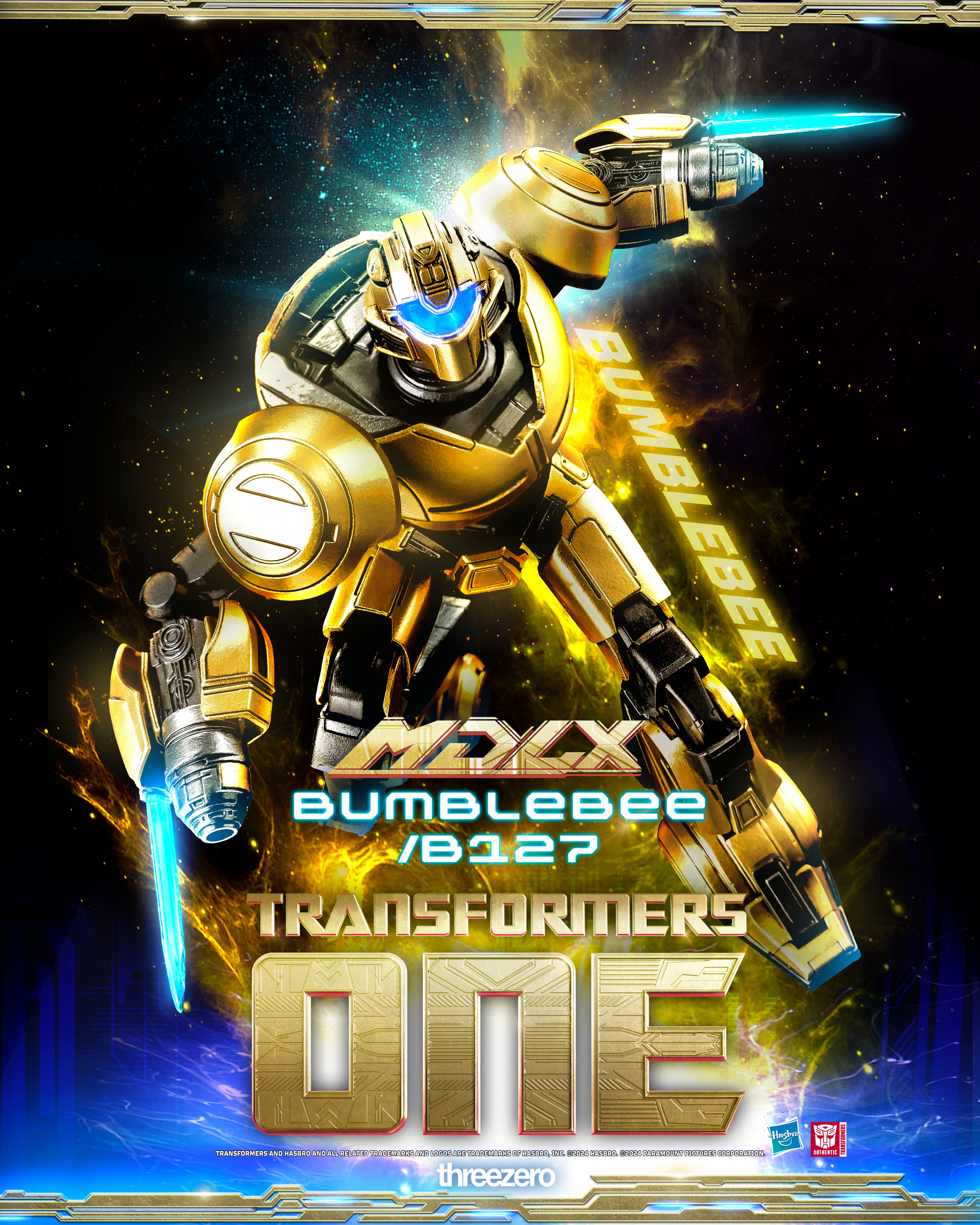 Threezero Mdlx Series: Transformers One - Bumblebee B127