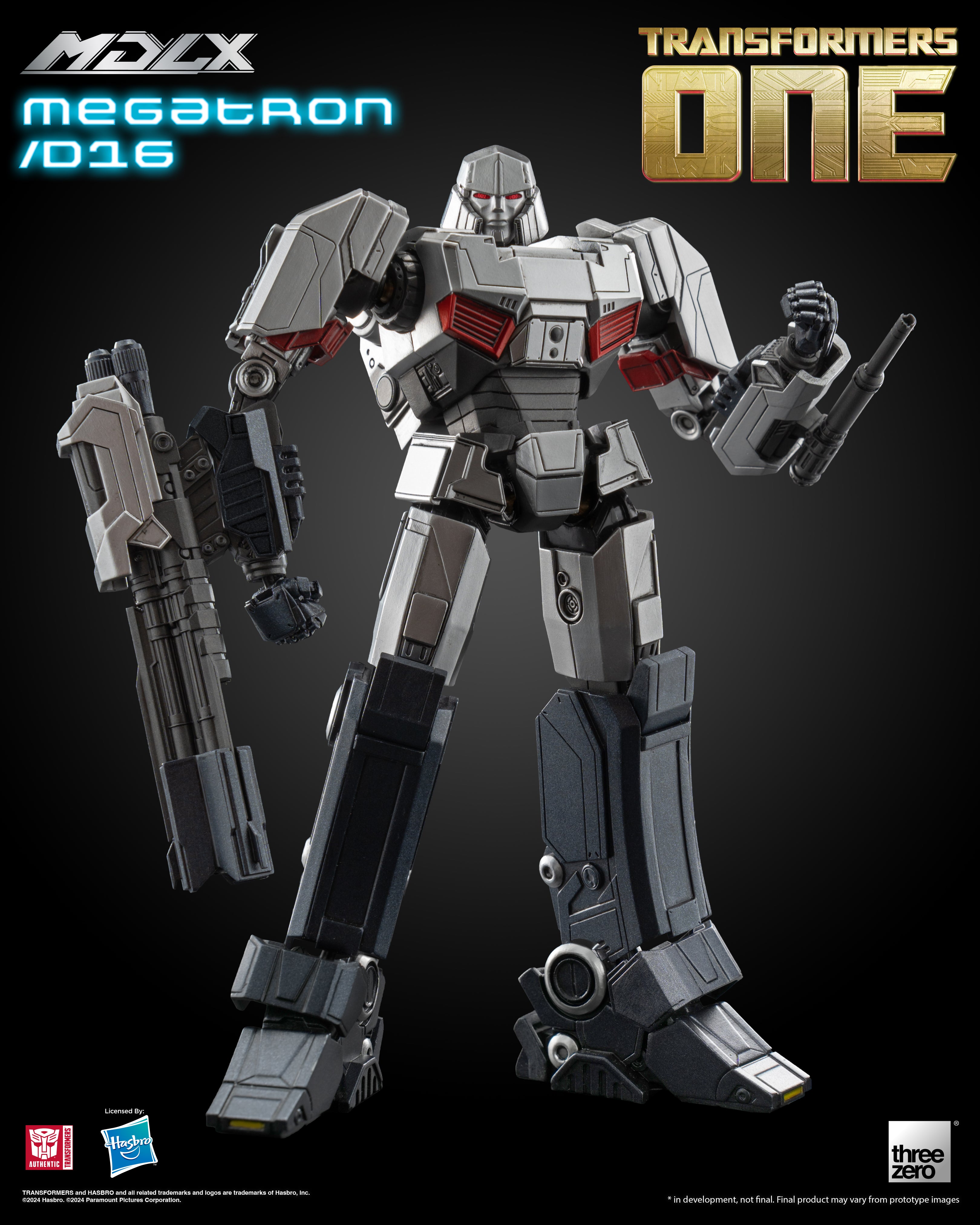 Threezero Mdlx Series: Transformers One - Megatron Escala 1/6