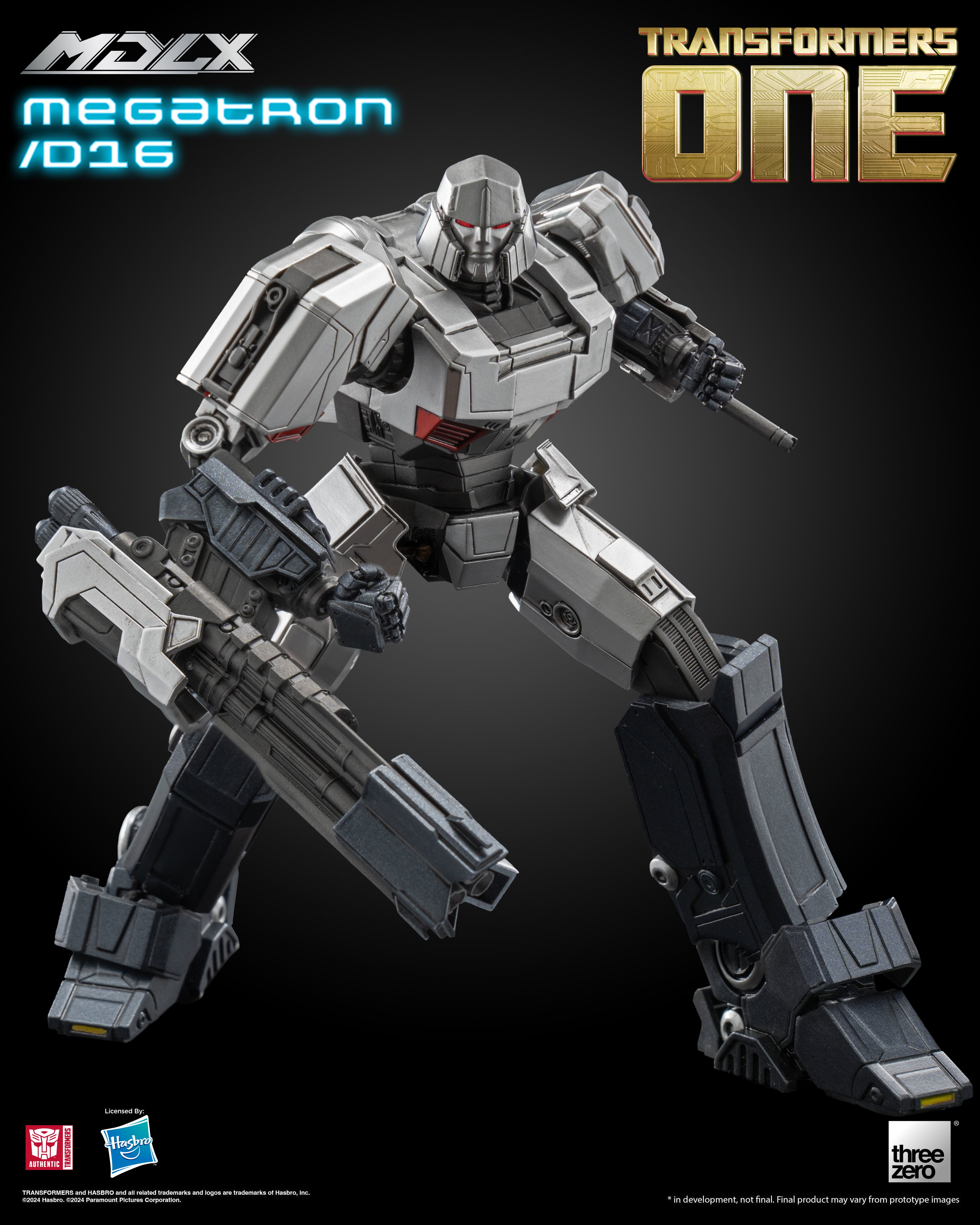 Threezero Mdlx Series: Transformers One - Megatron Escala 1/6