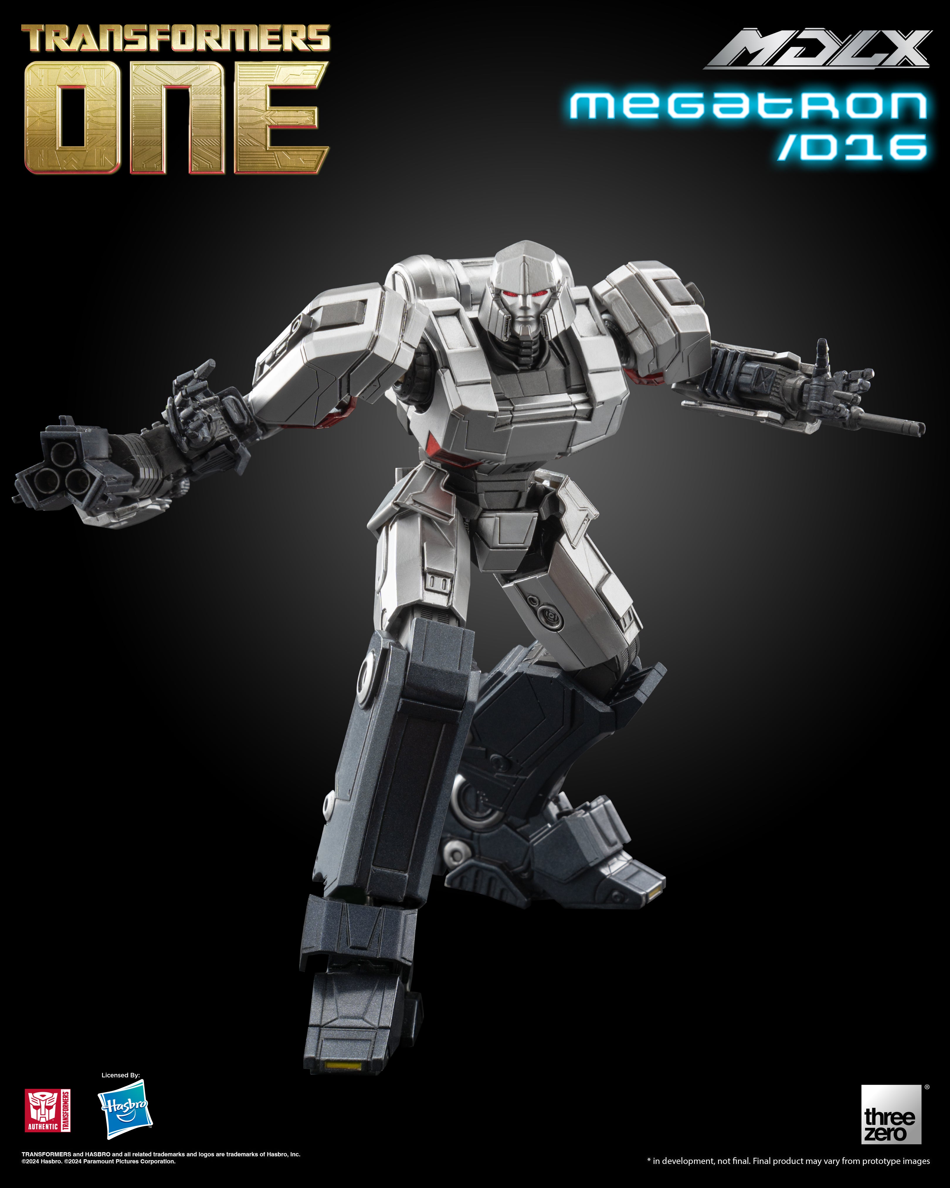 Threezero Mdlx Series: Transformers One - Megatron Escala 1/6