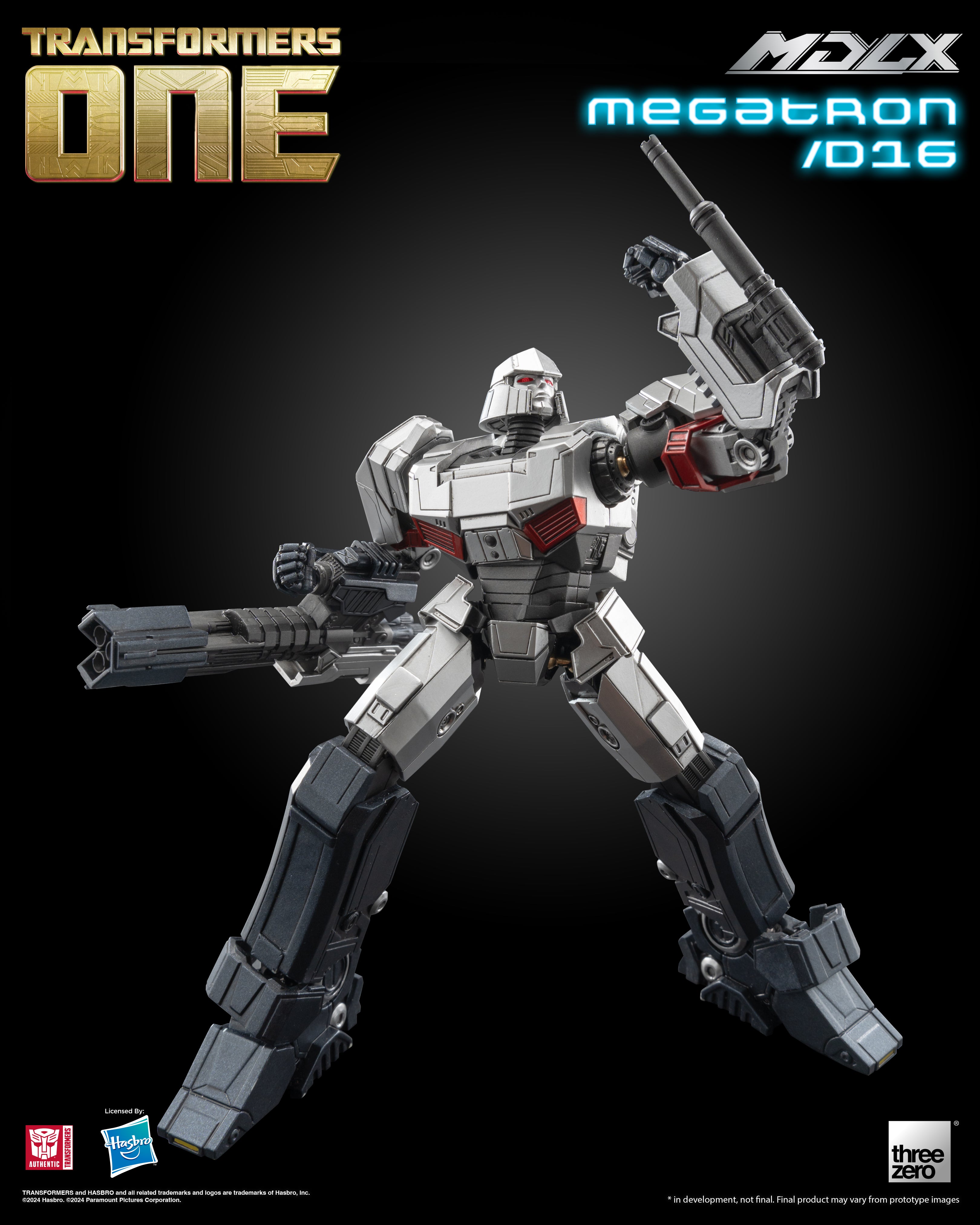 Threezero Mdlx Series: Transformers One - Megatron Escala 1/6