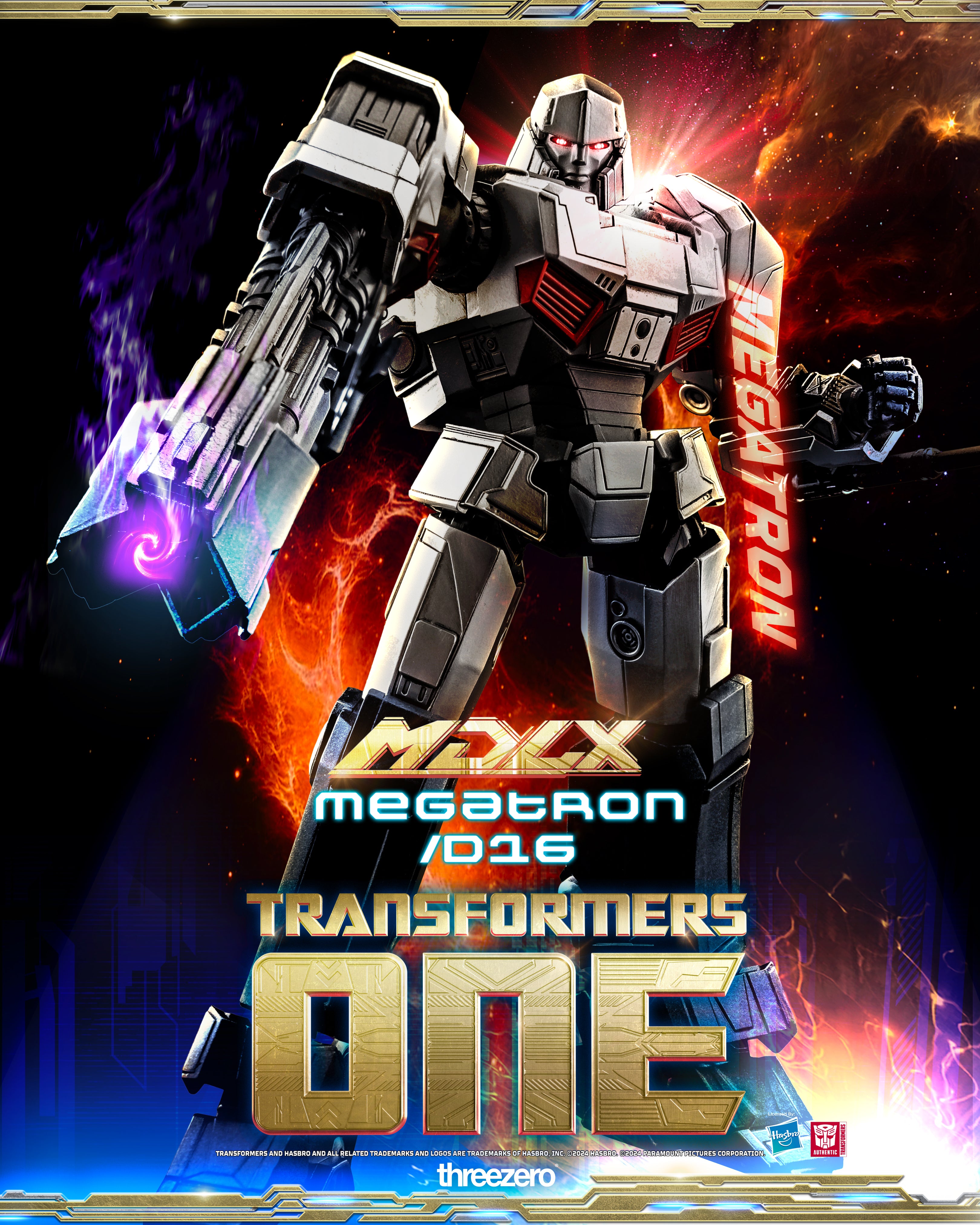 Threezero Mdlx Series: Transformers One - Megatron Escala 1/6