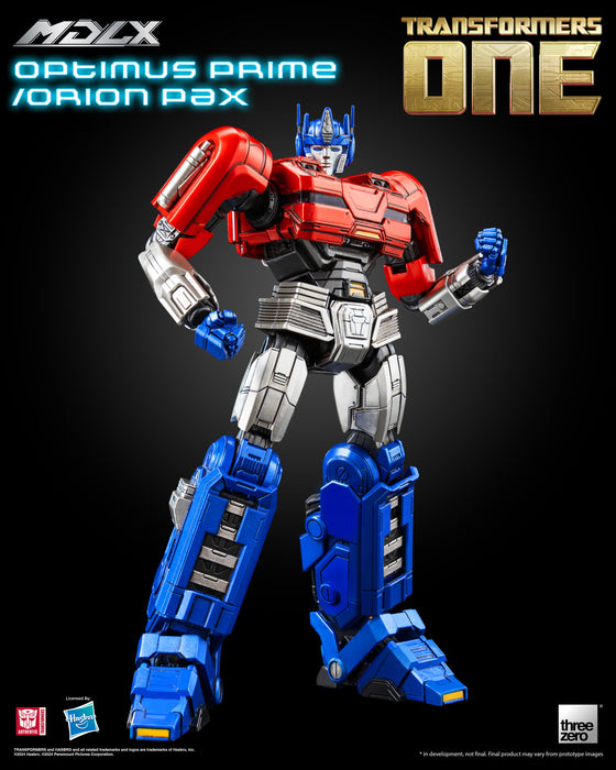 Threezero Mdlx Series: Transformers One - Optimus Prime Orion Pax