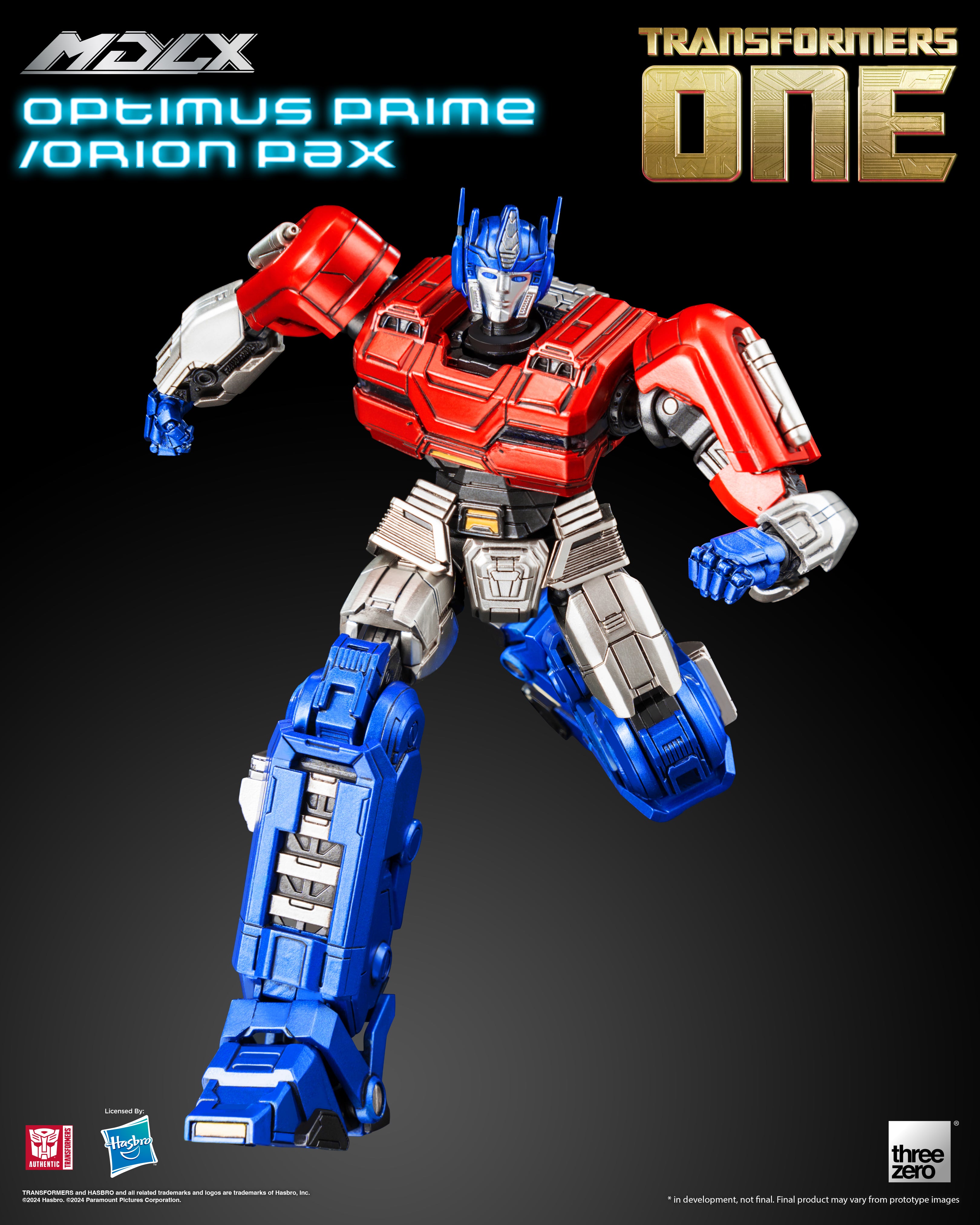 Threezero Mdlx Series: Transformers One - Optimus Prime Orion Pax