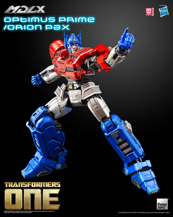 Threezero Mdlx Series: Transformers One - Optimus Prime Orion Pax