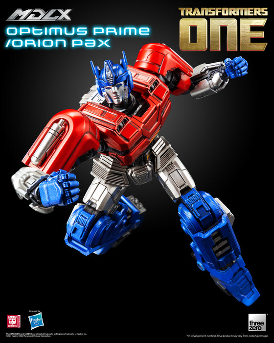 Threezero Mdlx Series: Transformers One - Optimus Prime Orion Pax