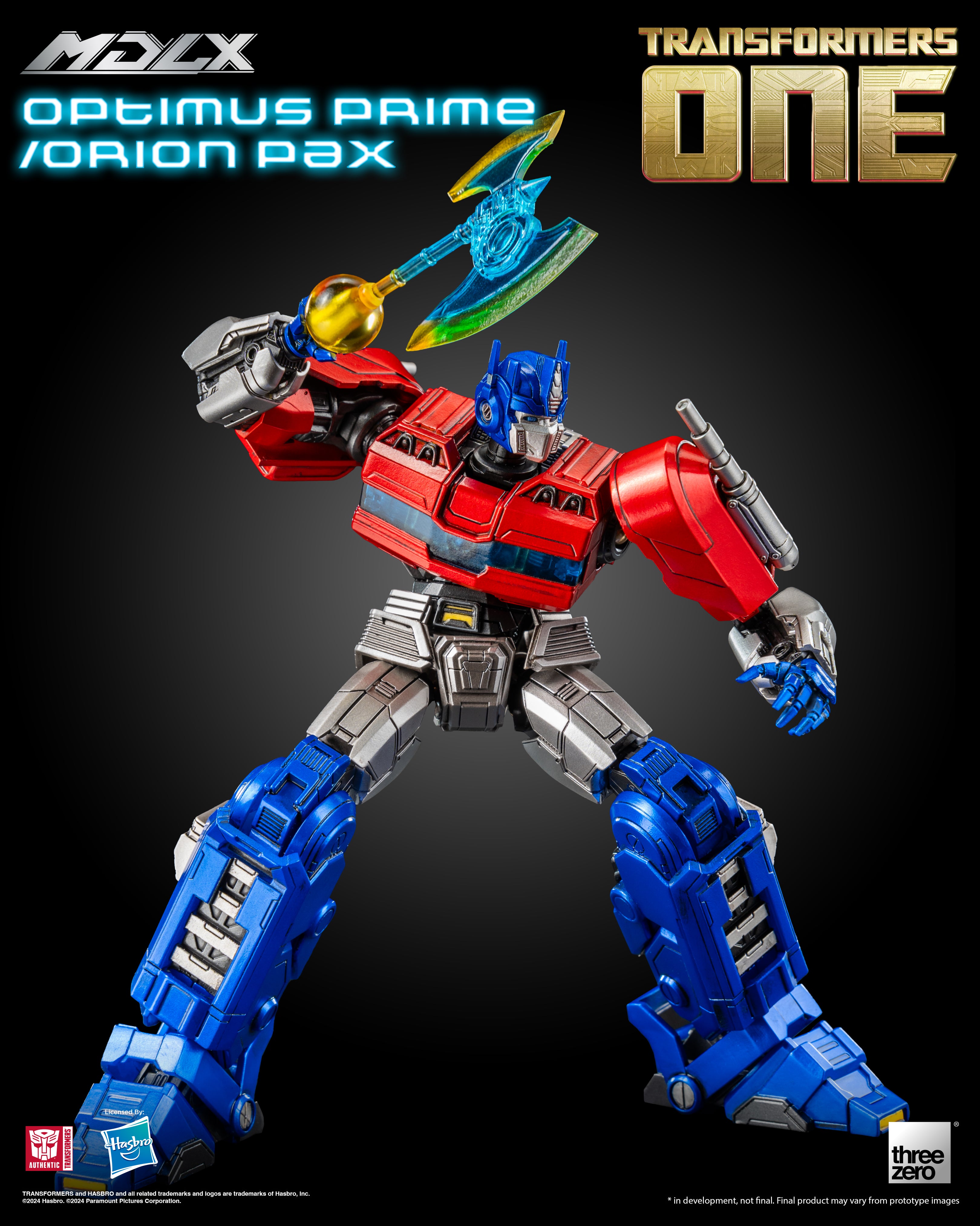 Threezero Mdlx Series: Transformers One - Optimus Prime Orion Pax