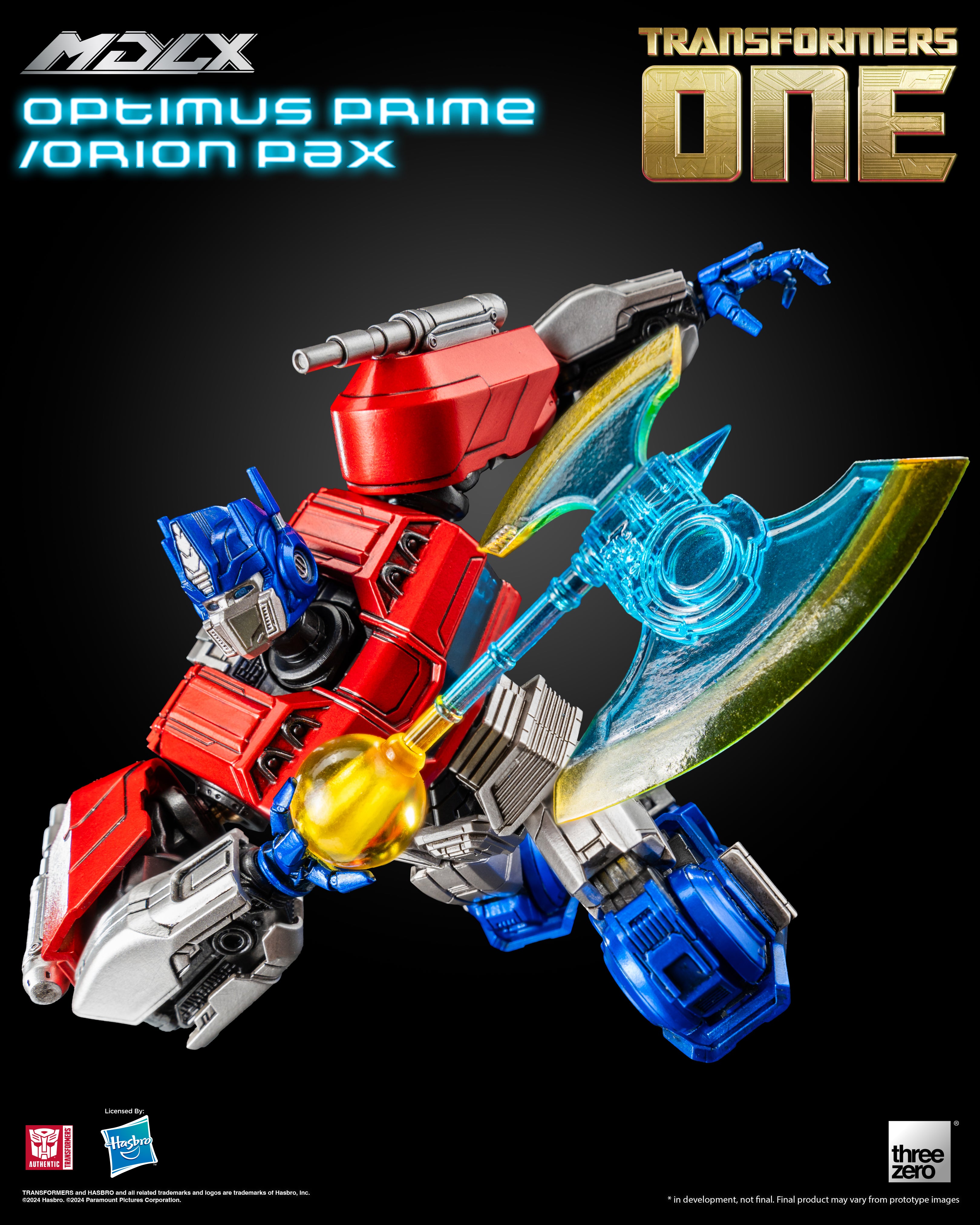 Threezero Mdlx Series: Transformers One - Optimus Prime Orion Pax