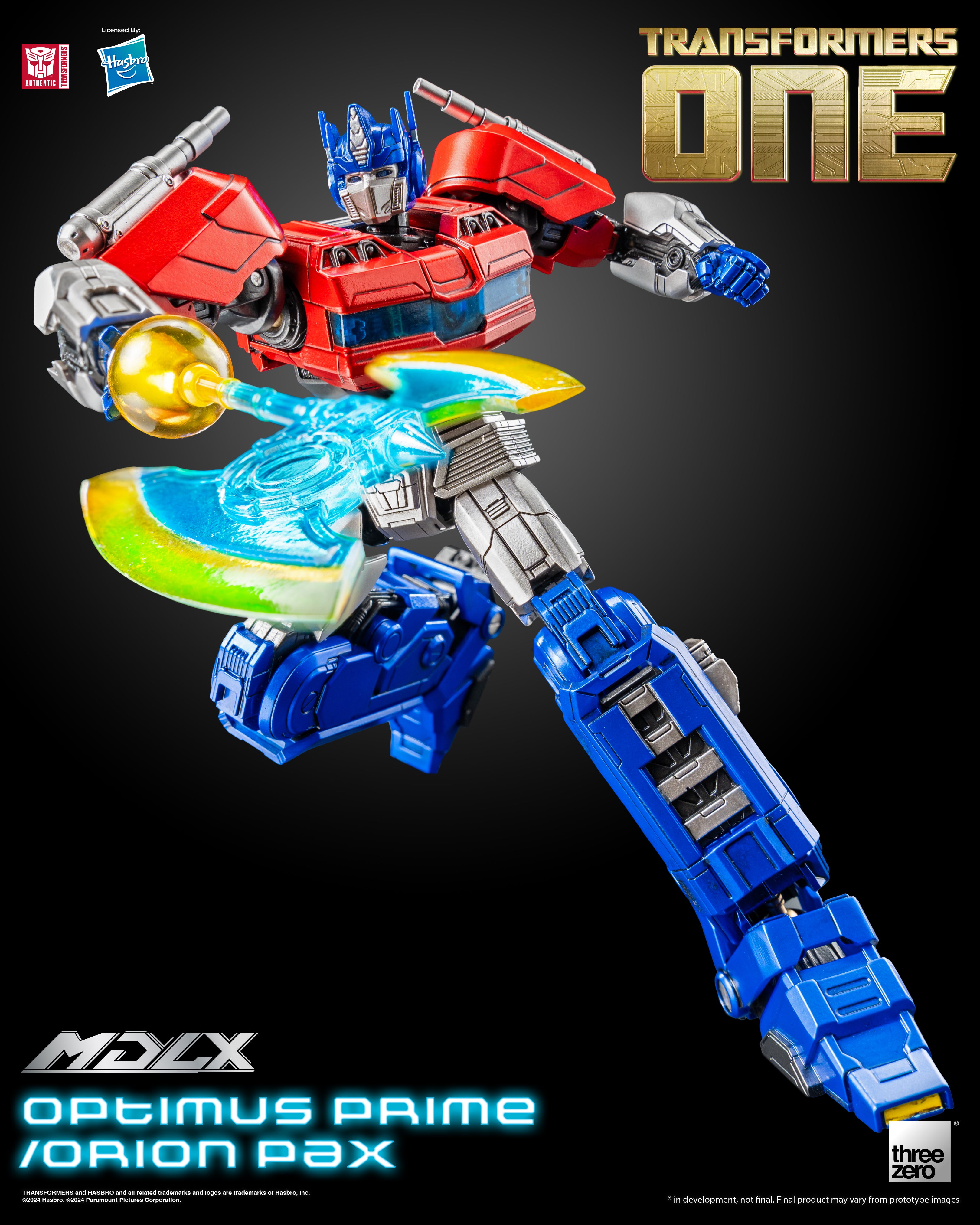 Threezero Mdlx Series: Transformers One - Optimus Prime Orion Pax